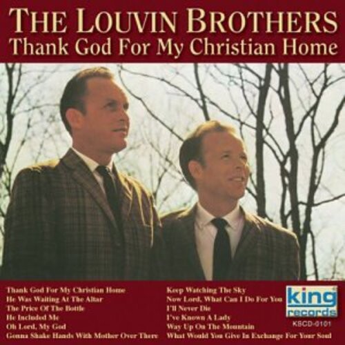 CD диск Louvin Brothers: Thank God for My Christian Home
CD диск Louvin Brothers: Thank God for My Christian Home