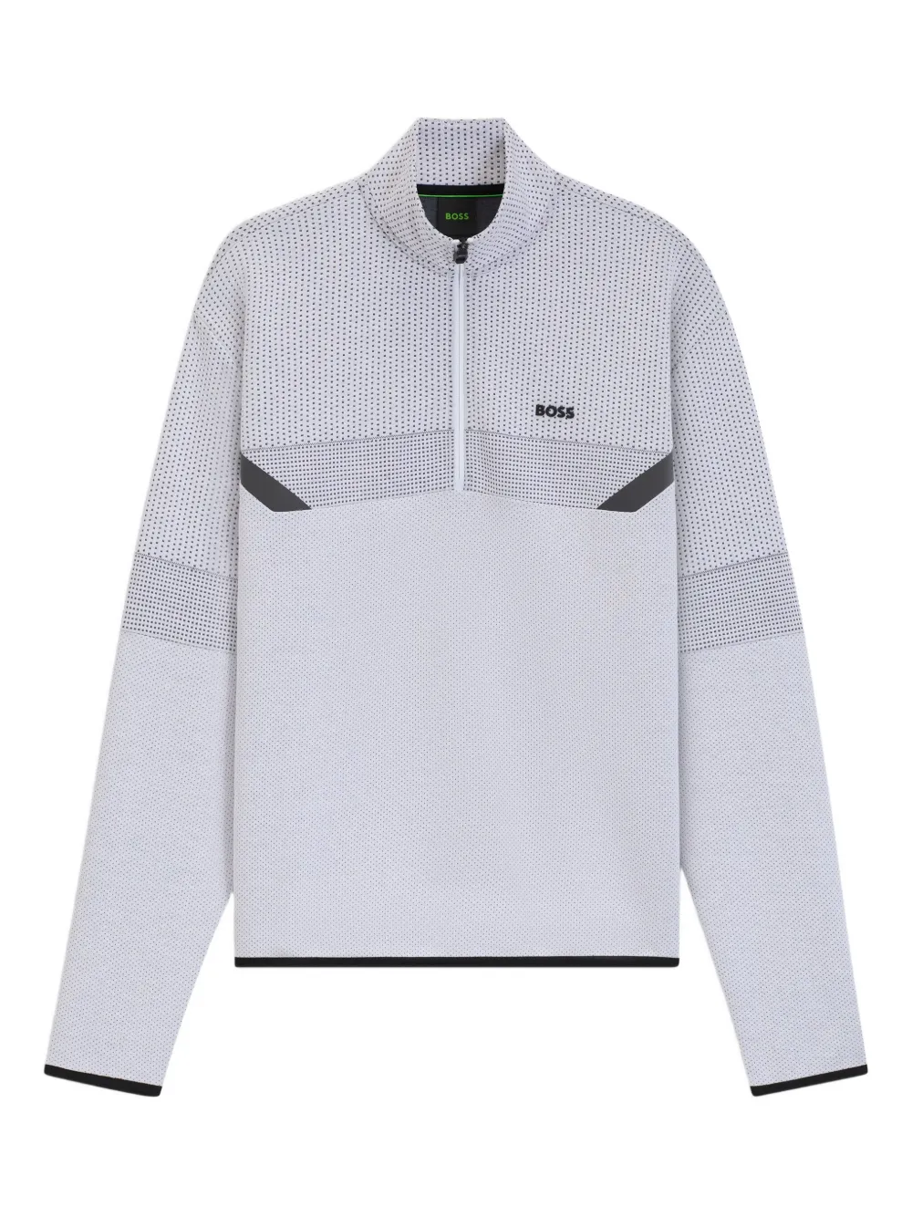 Толстовка с короткой молнией BOSS, серый
Толстовка с короткой молнией BOSS, серый