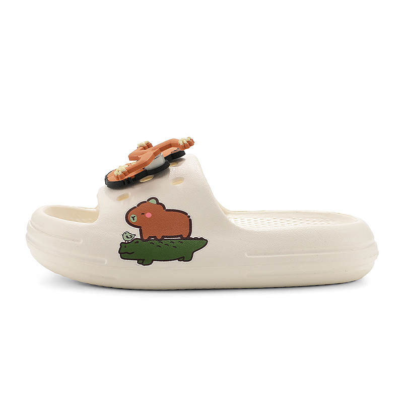 Детские шлепанцы с противоскользящей влагоотводящей пропиткой и дышащей подошвой FIRS Kids, экрю
Детские шлепанцы с противоскользящей влагоотводящей пропиткой и дышащей подошвой FIRS Kids, экрю