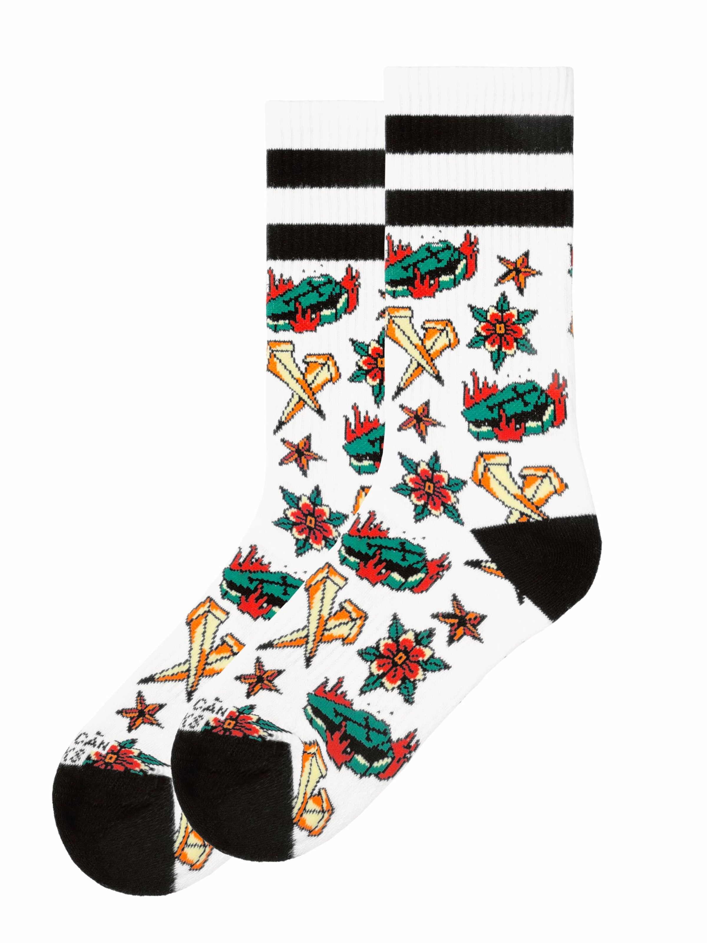 American Socks Носки 'Coffin' в белом цвете
American Socks Носки 'Coffin' в белом цвете