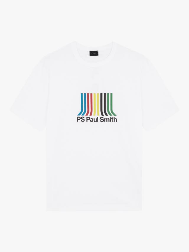 Футболка из хлопка с логотипом в полоску Paul Smith, White
Футболка из хлопка с логотипом в полоску Paul Smith, White