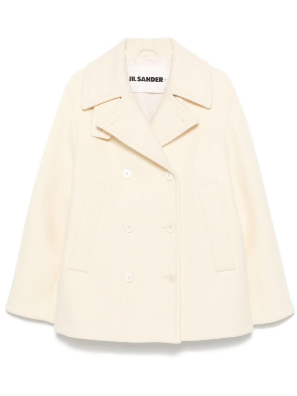 Бушлат с боковыми карманами Jil Sander, нейтральный цвет 
Бушлат с боковыми карманами Jil Sander, нейтральный цвет