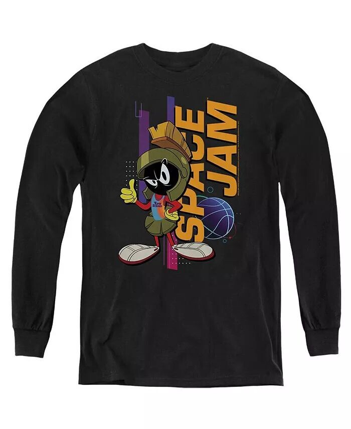 Толстовка Marvin Standing с длинным рукавом для мальчиков Space Jam 2, черный
Толстовка Marvin Standing с длинным рукавом для мальчиков Space Jam 2, черный