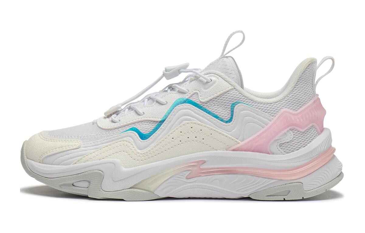 Кроссовки детские Yunchuan V3 GS Low-top белые Lining Young, белый 
Кроссовки детские Yunchuan V3 GS Low-top белые Lining Young, белый