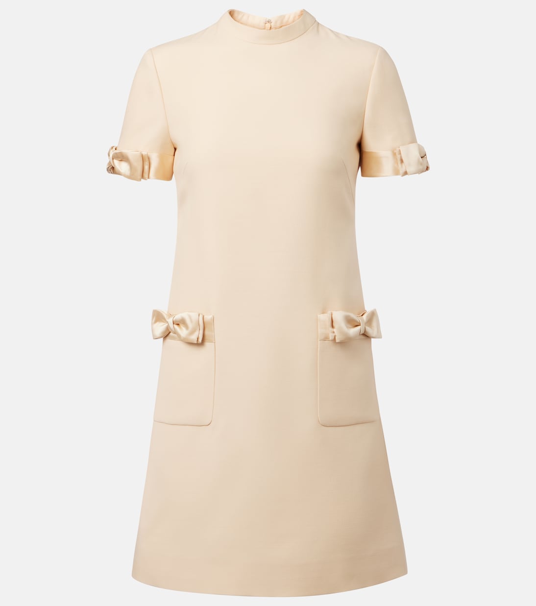 Мини-платье Crêpe Couture Valentino, кремовый
Мини-платье Crêpe Couture Valentino, кремовый