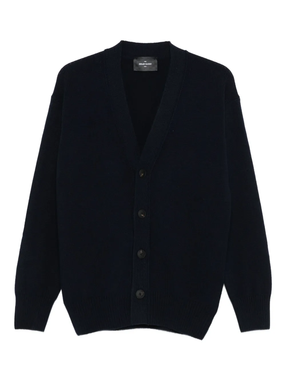 Шерстяной кардиган на пуговицах Gran Sasso, синий
Шерстяной кардиган на пуговицах Gran Sasso, синий