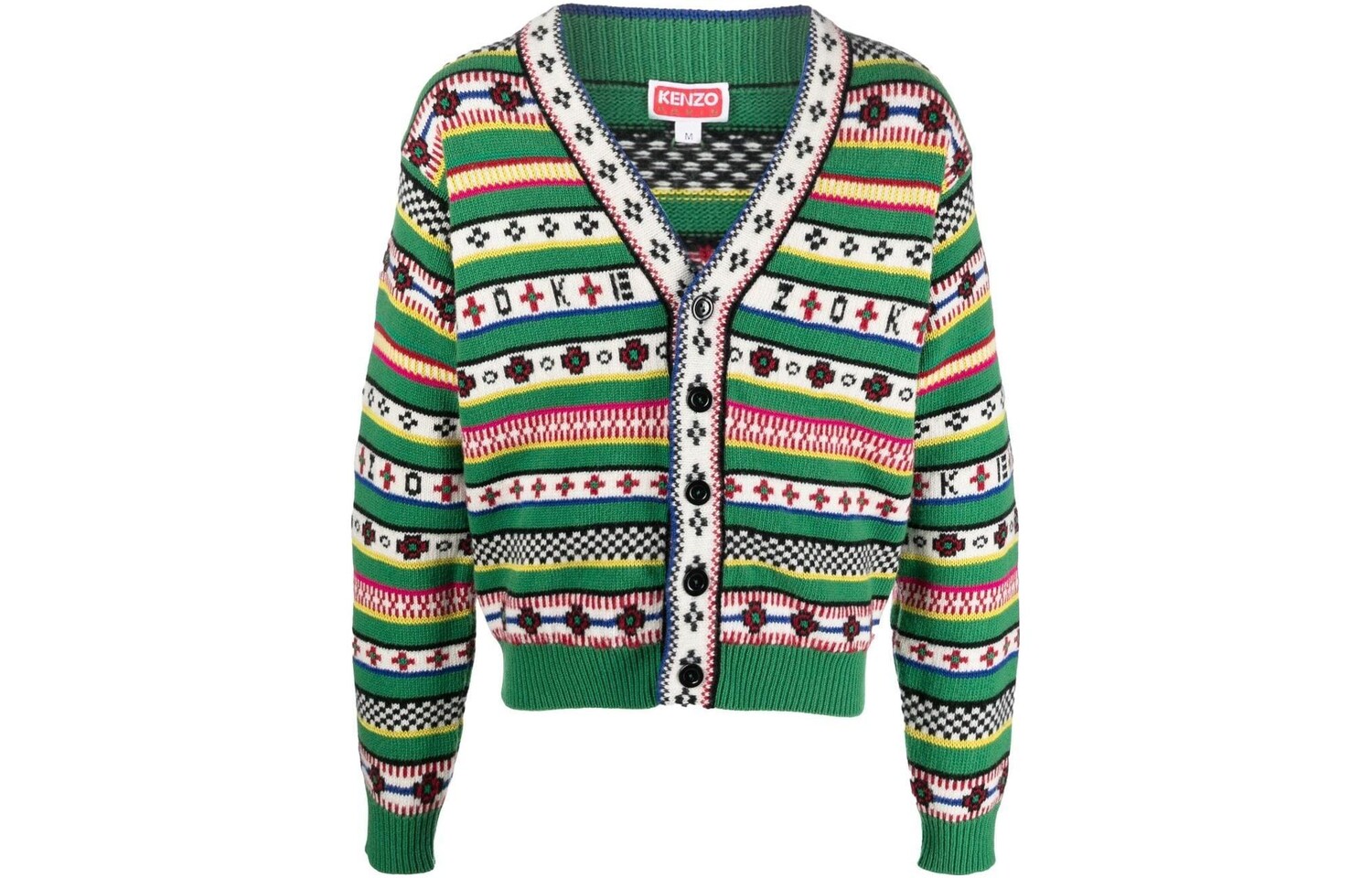 Свитер мужской зеленый Kenzo, зеленый 
Свитер мужской зеленый Kenzo, зеленый