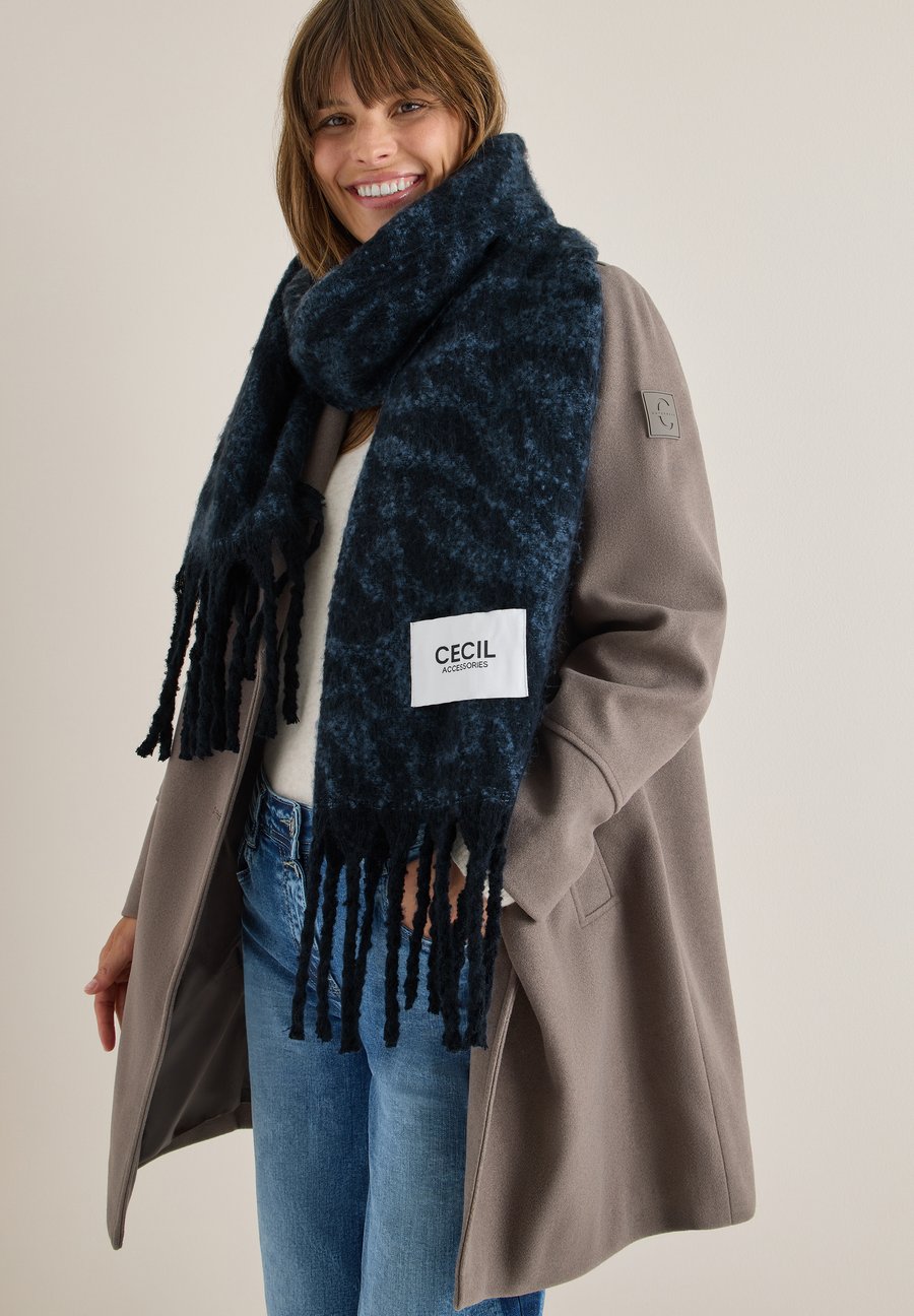 Шарф Cecil Scarf, Blau/Dark Blue
Шарф Cecil Scarf, Blau/Dark Blue