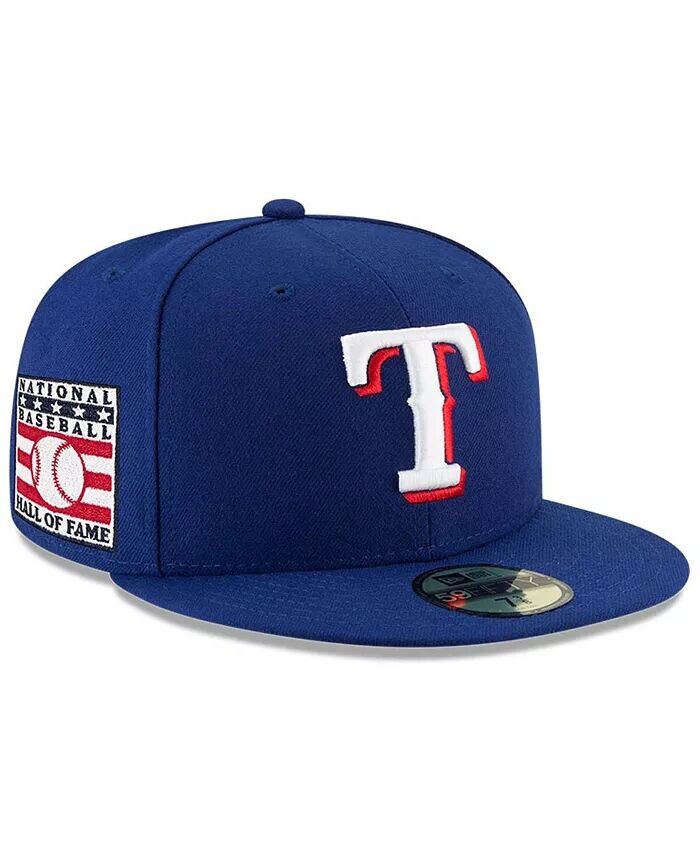 Мужская приталенная кепка Royal Texas Rangers National Baseball Hall of Fame 59FIFTY New Era, синий
Мужская приталенная кепка Royal Texas Rangers National Baseball Hall of Fame 59FIFTY New Era, синий