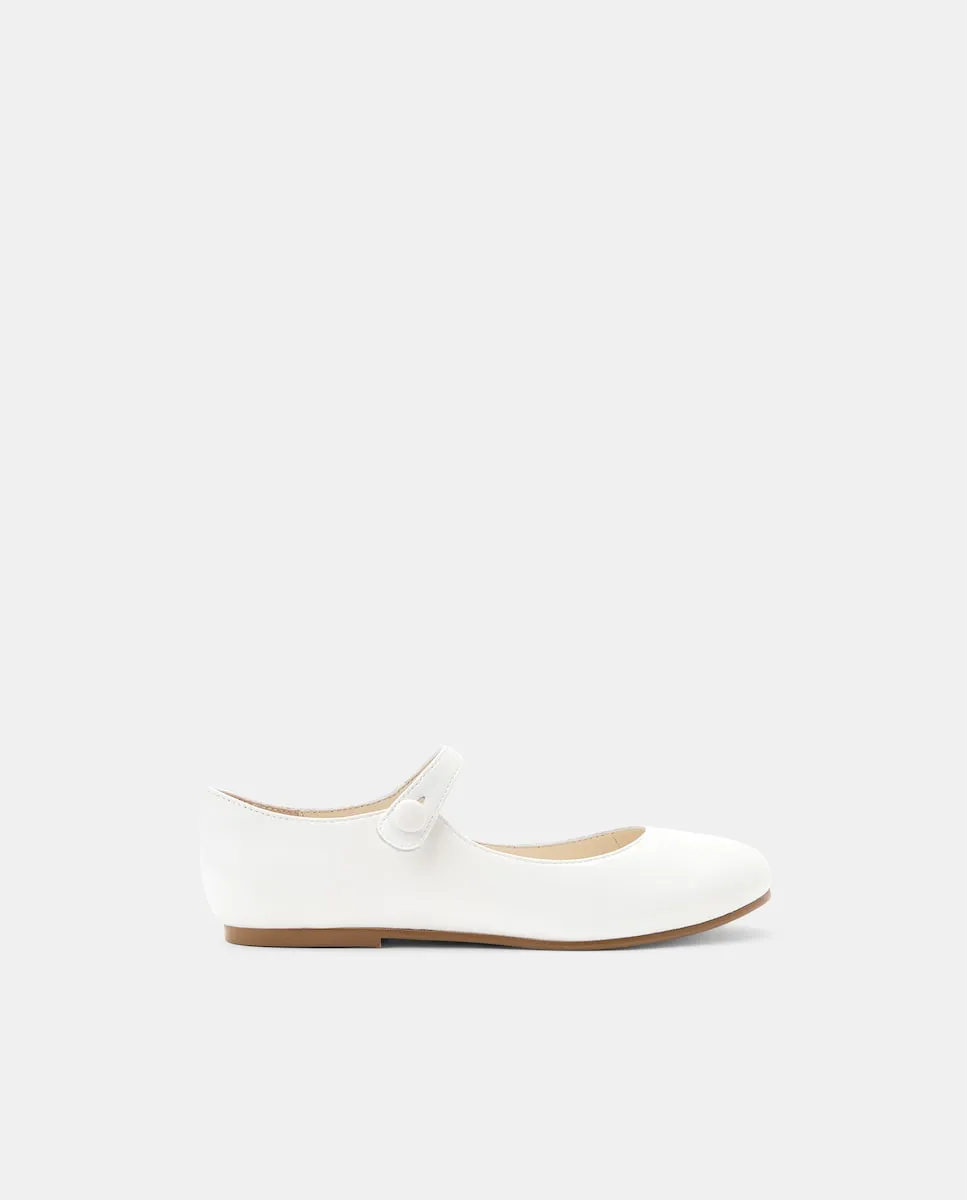 Детские туфли-марсельки из кожи с круглым носком и застежкой на пуговицу Coconut El Corte Inglés, белый
Детские туфли-марсельки из кожи с круглым носком и застежкой на пуговицу Coconut El Corte Inglés, белый