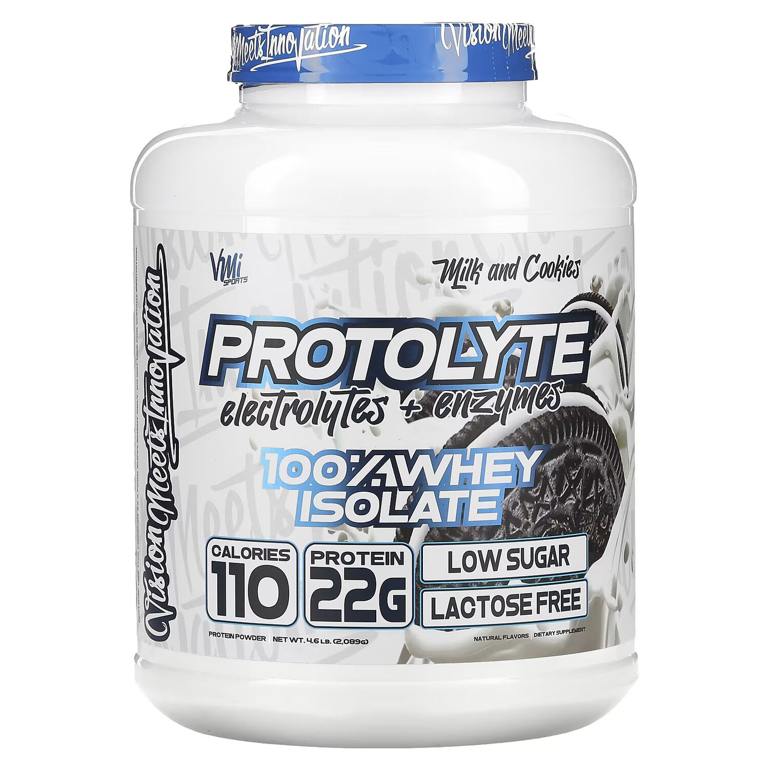 ProtoLyte, 100 % сСывороточный изолят, молоко и печенье, 4,6 фунта (2089 г) Vmi Sports
ProtoLyte, 100 % сСывороточный изолят, молоко и печенье, 4,6 фунта (2089 г) Vmi Sports
