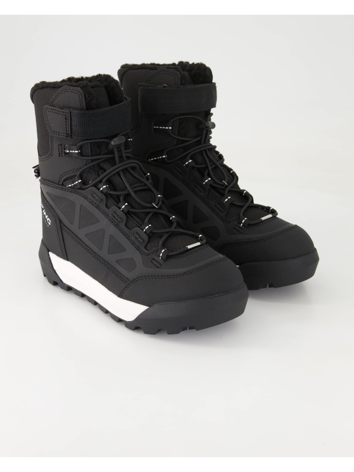 Зимние ботинки черного цвета Viking
Зимние ботинки черного цвета Viking