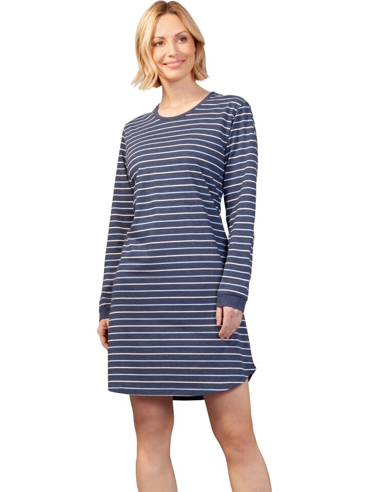 Ночная рубашка hajo, цвет dunkelblau meliert
Ночная рубашка hajo, цвет dunkelblau meliert