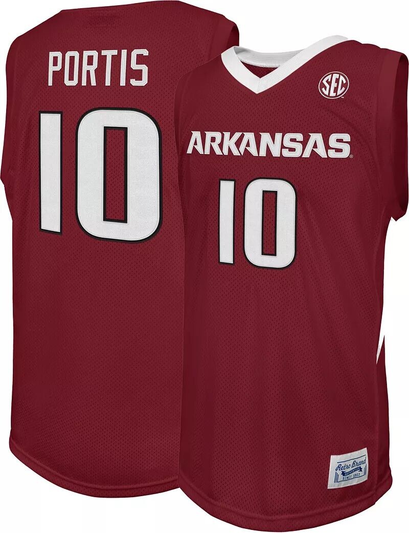 Мужская баскетбольная майка Retro Brand Arkansas Razorbacks Bobby Portis Jr. # 10 Cardinal
Мужская баскетбольная майка Retro Brand Arkansas Razorbacks Bobby Portis Jr. # 10 Cardinal