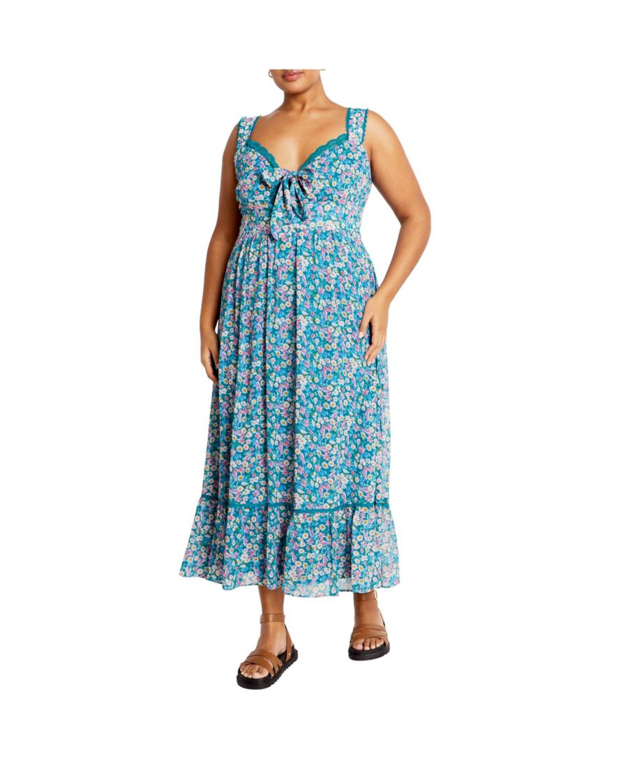 Платье Lidia с принтом больших размеров CITY CHIC, Ditsy swirl
Платье Lidia с принтом больших размеров CITY CHIC, Ditsy swirl