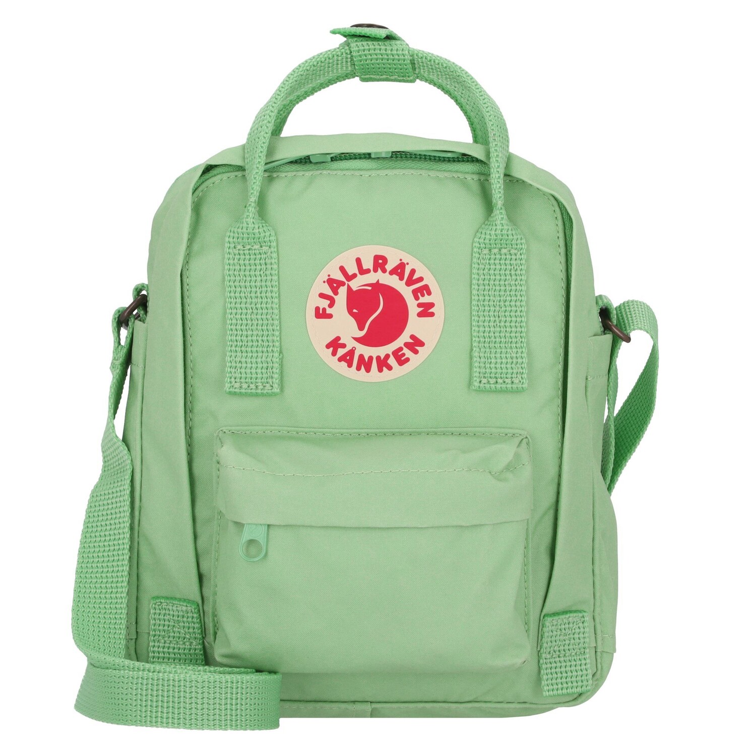 Сумка через плечо FJÄLLRÄVEN Kanken Sling 15 cm, цвет apple mint 
Сумка через плечо FJÄLLRÄVEN Kanken Sling 15 cm, цвет apple mint