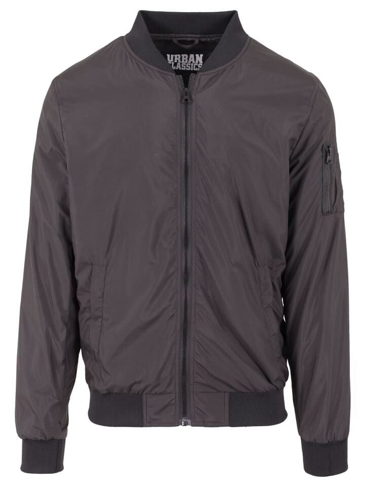 Переходная куртка Urban Classics, черный
Переходная куртка Urban Classics, черный