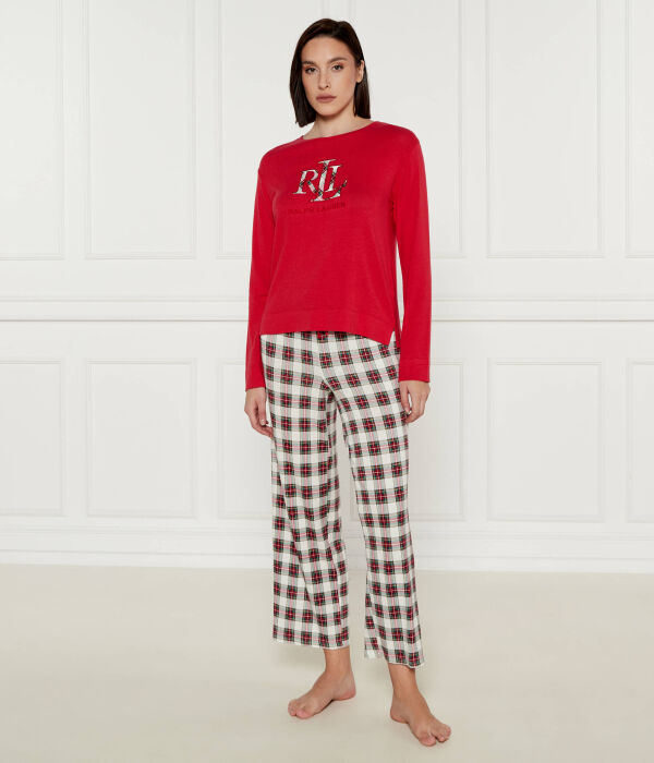 Пижама Regular fit Lauren Ralph Lauren, красный
Пижама Regular fit Lauren Ralph Lauren, красный