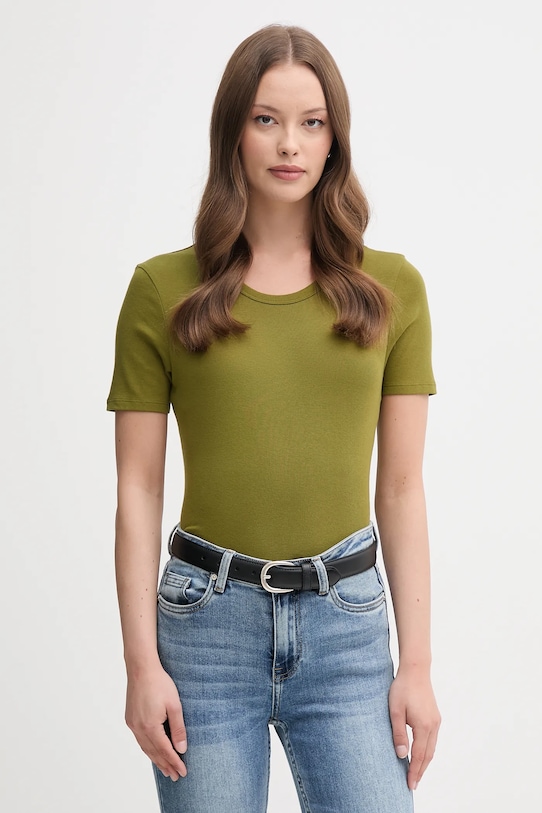 Хлопковая футболка United Colors Of Benetton, зеленый
Хлопковая футболка United Colors Of Benetton, зеленый