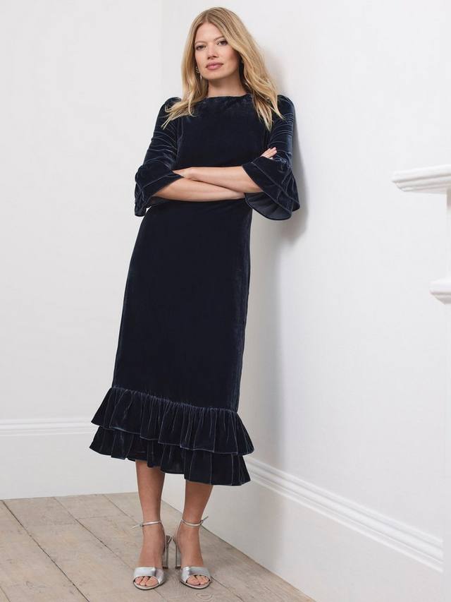 Платье миди с рукавами-фонариками Mint Velvet, Blue Navy
Платье миди с рукавами-фонариками Mint Velvet, Blue Navy