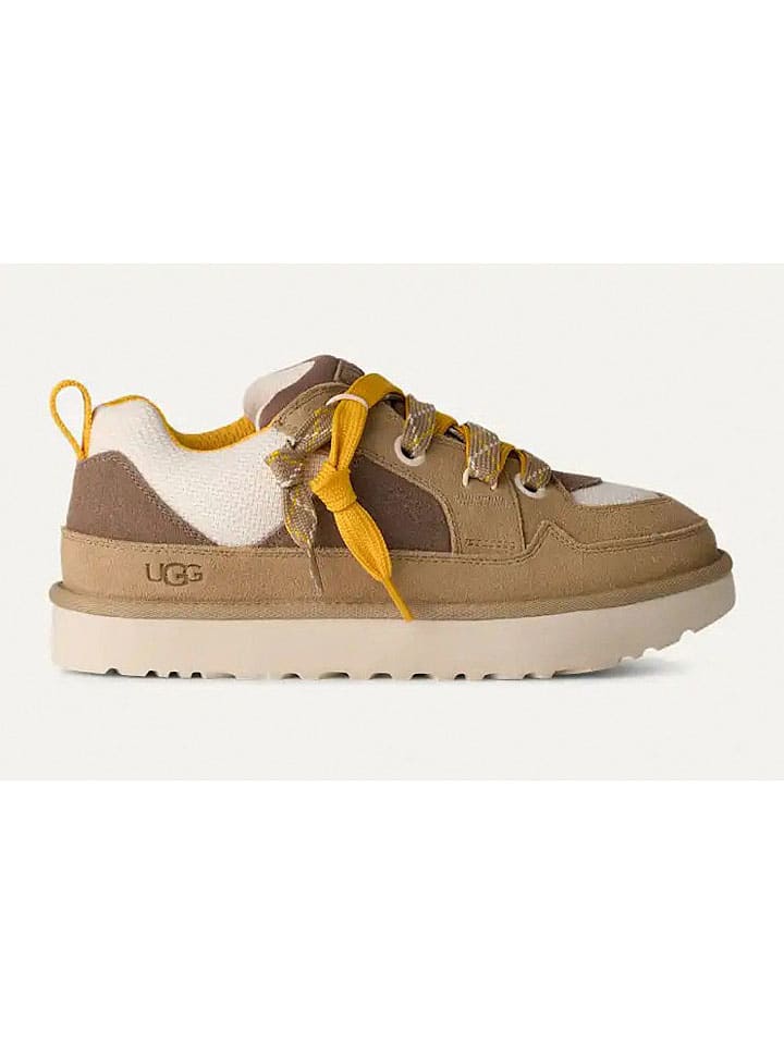 UGG Кожаные кроссовки "Lowmel" светло-коричневого цвета
UGG Кожаные кроссовки "Lowmel" светло-коричневого цвета