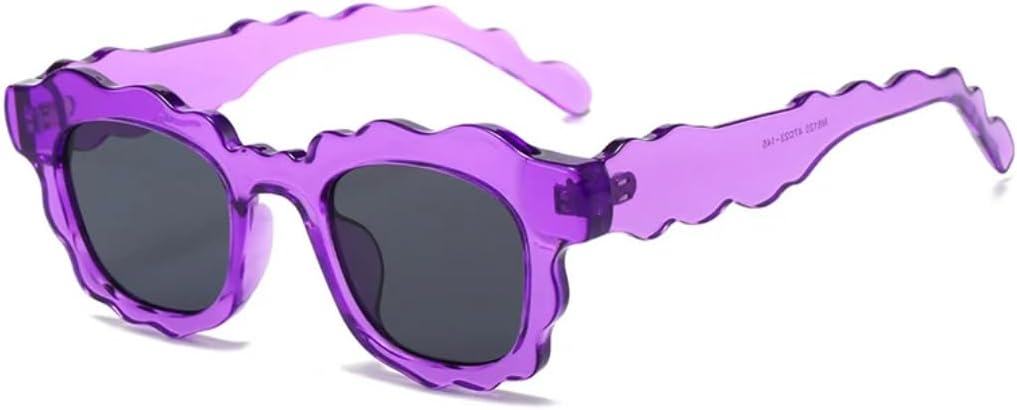 Модные солнцезащитные очки неправильной квадратной формы из геля для женщин, прозрачные градиентные, с защитой от УФ-излучения UV400, для мужчин. Трендовые и уникальные UATXTAU, Purple Gray
Модные солнцезащитные очки неправильной квадратной формы из геля для женщин, прозрачные градиентные, с защитой от УФ-излучения UV400, для мужчин. Трендовые и уникальные UATXTAU, Purple Gray