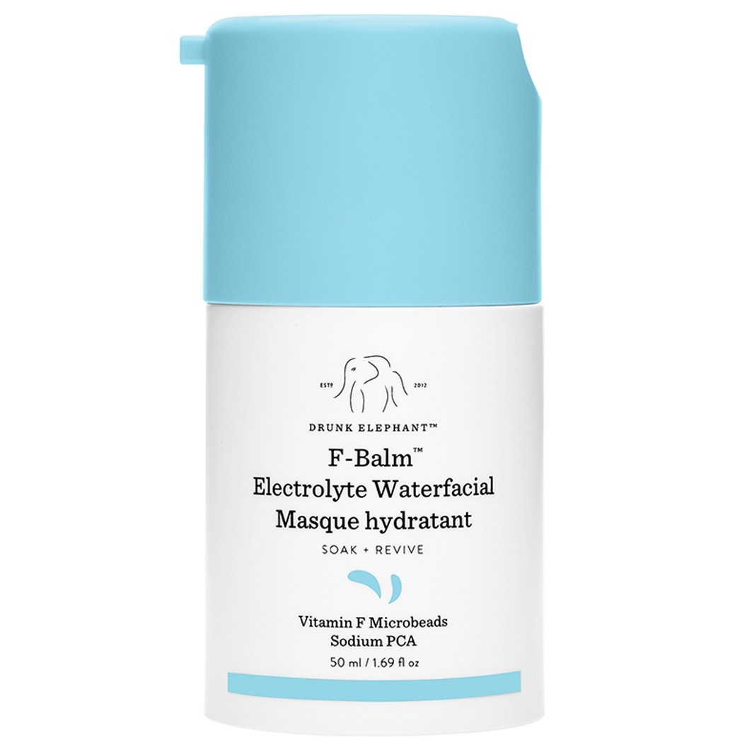 Маска для лица f-balm electrolyte waterfacial Drunk Elephant, объем 50 мл
Маска для лица f-balm electrolyte waterfacial Drunk Elephant, объем 50 мл