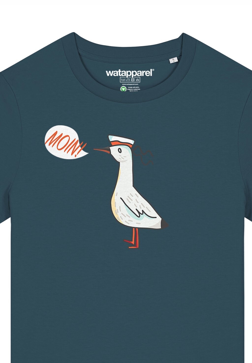 Футболка с принтом MOIN SEAGULL watapparel, бирюзовый
Футболка с принтом MOIN SEAGULL watapparel, бирюзовый