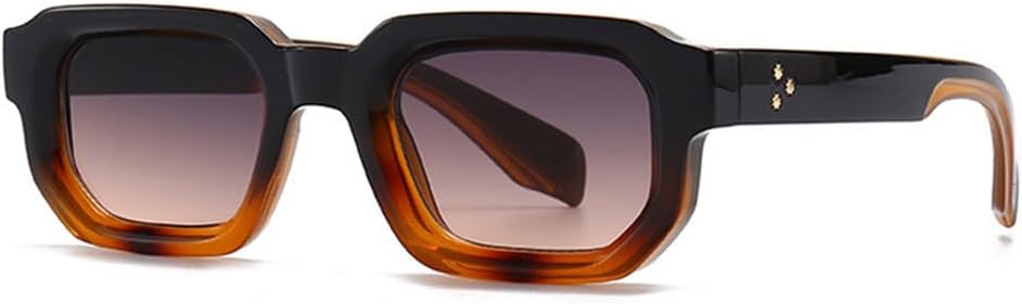 Солнцезащитные очки Gradient Rivet в стиле панк с защитой от ультрафиолета UV400 для женщин и мужчин, для занятий спортом на открытом воздухе и путешествий UYPTK, Black Grey Tea
Солнцезащитные очки Gradient Rivet в стиле панк с защитой от ультрафиолета UV400 для женщин и мужчин, для занятий спортом на открытом воздухе и путешествий UYPTK, Black Grey Tea