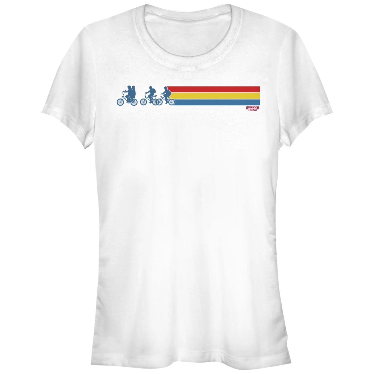 Футболка с силуэтами в полоску в ретро-стиле для юниоров «Stranger Things» с графическим рисунком Licensed Character
Футболка с силуэтами в полоску в ретро-стиле для юниоров «Stranger Things» с графическим рисунком Licensed Character