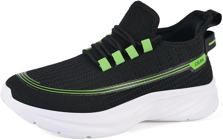 Мужские дышащие спортивные кроссовки на шнуровке с сетчатым верхом, толстой подошвой, легкие и нескользящие, подходят для бега, путешествий, прогулок и игры в теннис Igzbibg, зеленый
Мужские дышащие спортивные кроссовки на шнуровке с сетчатым верхом, толстой подошвой, легкие и нескользящие, подходят для бега, путешествий, прогулок и игры в теннис Igzbibg, зеленый