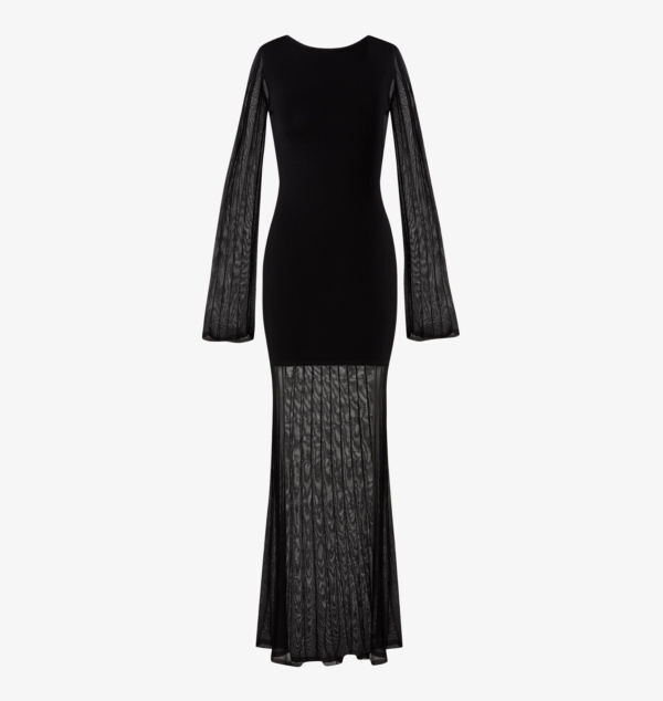 Длинное трикотажное платье Haisley с круглым вырезом и длинными рукавами Malina, черный
Длинное трикотажное платье Haisley с круглым вырезом и длинными рукавами Malina, черный