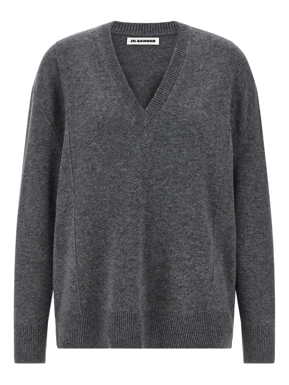 Свитер с V-образным вырезом JIL SANDER, серый
Свитер с V-образным вырезом JIL SANDER, серый