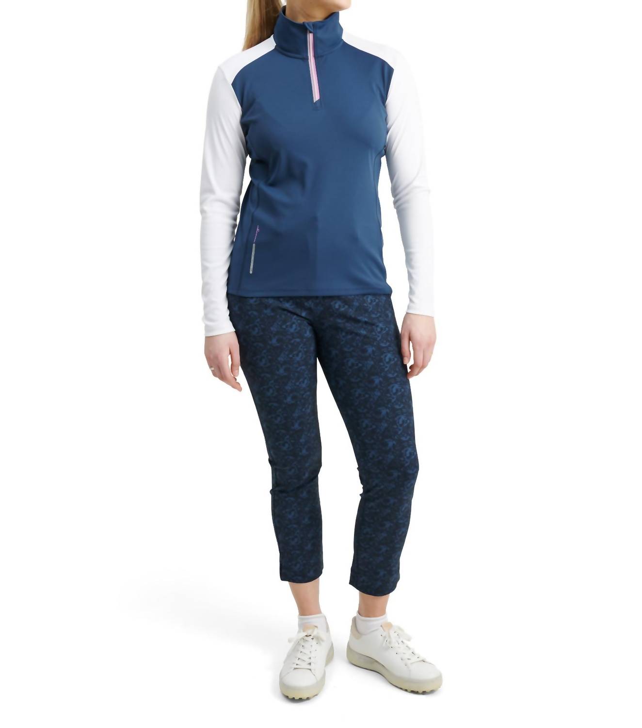 Женский топ Cypress с длинными рукавами и защитой от ультрафиолета в павлиньем синем цвете Abacus Sportswear US
Женский топ Cypress с длинными рукавами и защитой от ультрафиолета в павлиньем синем цвете Abacus Sportswear US