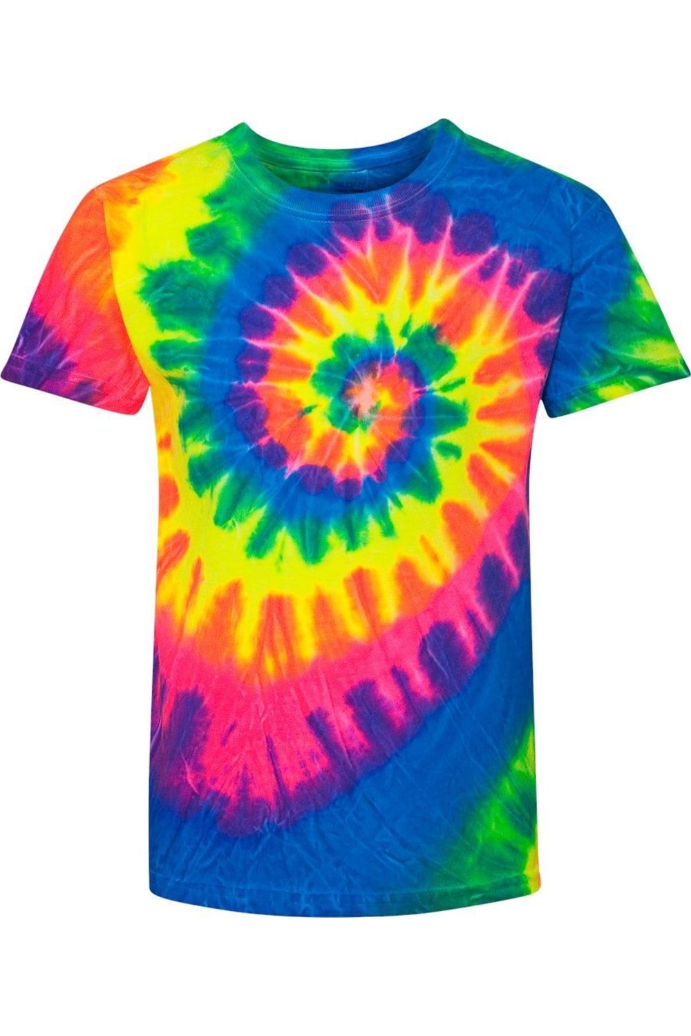 Футболка Dyenomite Youth разноцветная спиральная с узором «тай-дай», цвет fluorescent rainbow spiral
Футболка Dyenomite Youth разноцветная спиральная с узором «тай-дай», цвет fluorescent rainbow spiral