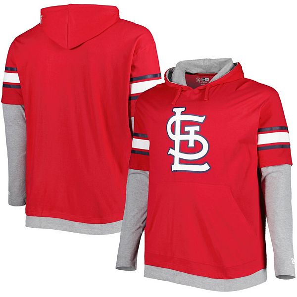 Мужской красный худи St Louis Cardinals Big & Tall Twofer New Era
Мужской красный худи St Louis Cardinals Big & Tall Twofer New Era