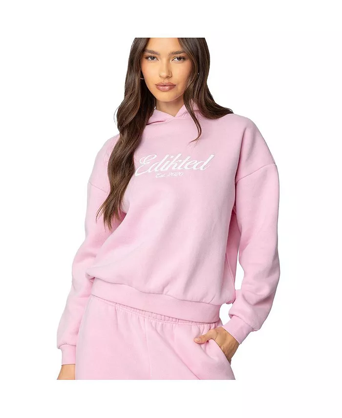 Мисс Толстовка с капюшоном среди женщин Edikted, розовый
Мисс Толстовка с капюшоном среди женщин Edikted, розовый