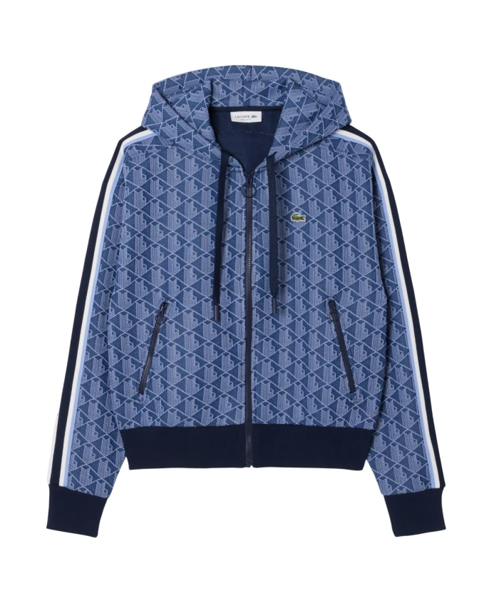 Худи с жаккардовой монограммой Lacoste, синий
Худи с жаккардовой монограммой Lacoste, синий