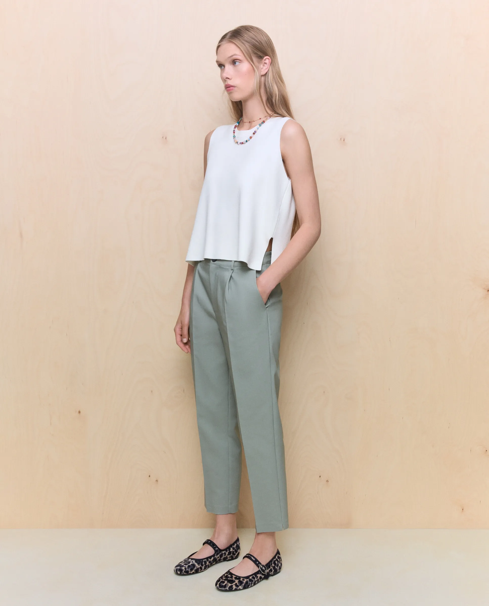 Женские китайские брюки Easy Wear, зеленый
Женские китайские брюки Easy Wear, зеленый