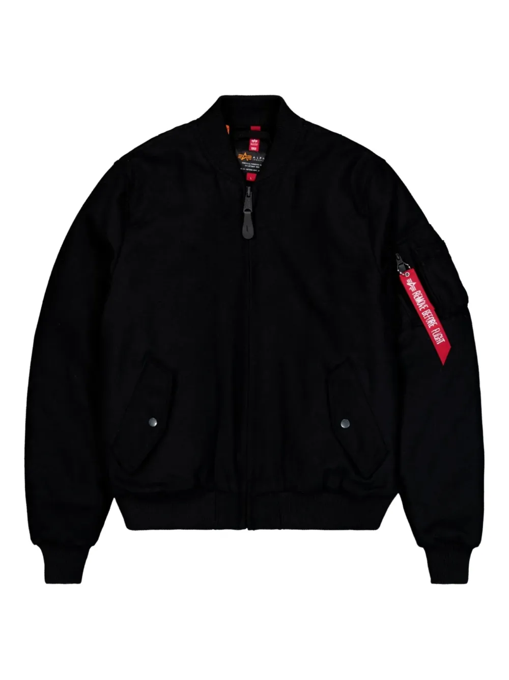 Бомбер MA-1 Alpha Industries, черный
Бомбер MA-1 Alpha Industries, черный