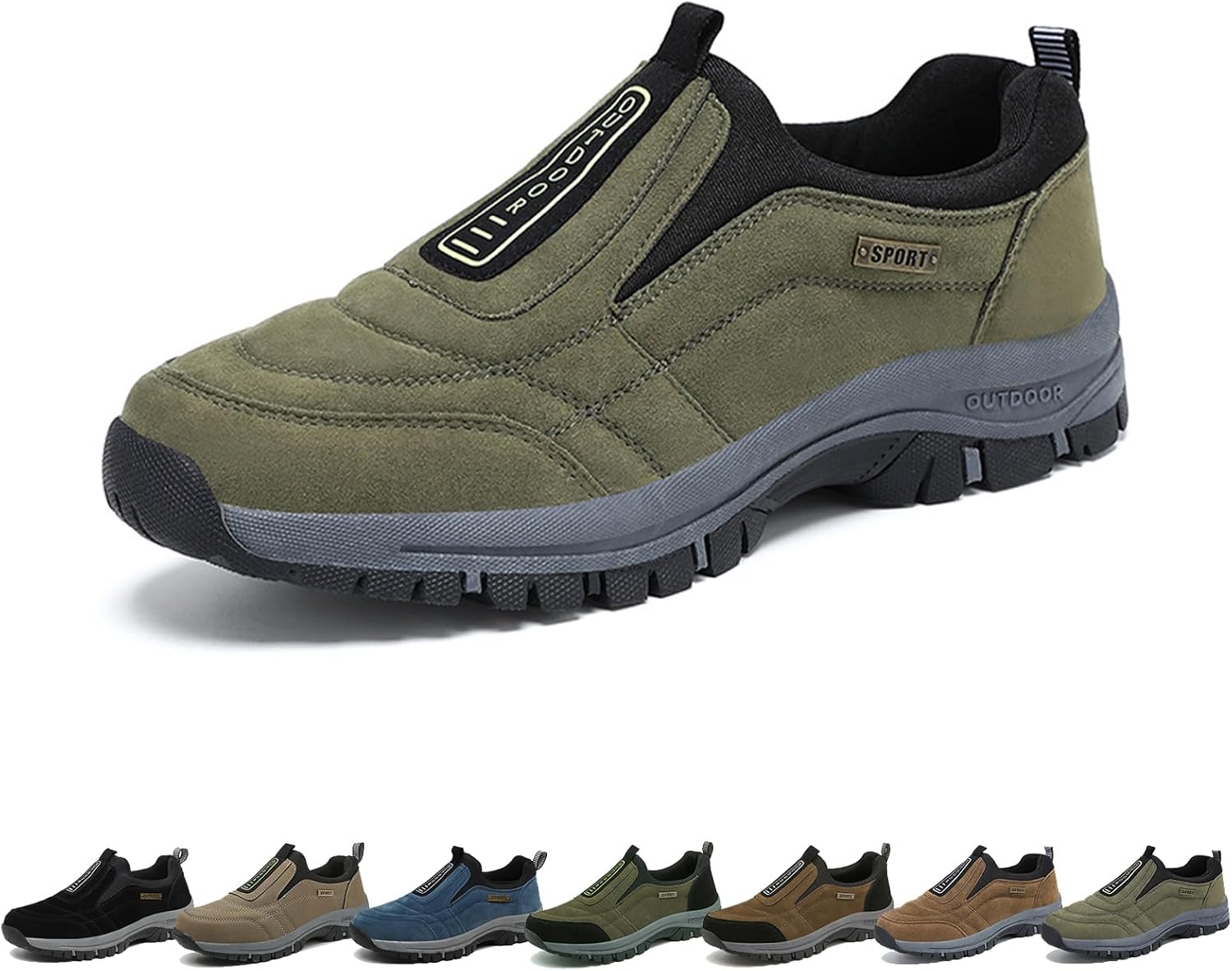 Мужские водонепроницаемые походные туфли с ортопедической поддержкой, удобные легкие прогулочные туфли для мужчин, слипоны для активного отдыха Generic, зеленый
Мужские водонепроницаемые походные туфли с ортопедической поддержкой, удобные легкие прогулочные туфли для мужчин, слипоны для активного отдыха Generic, зеленый