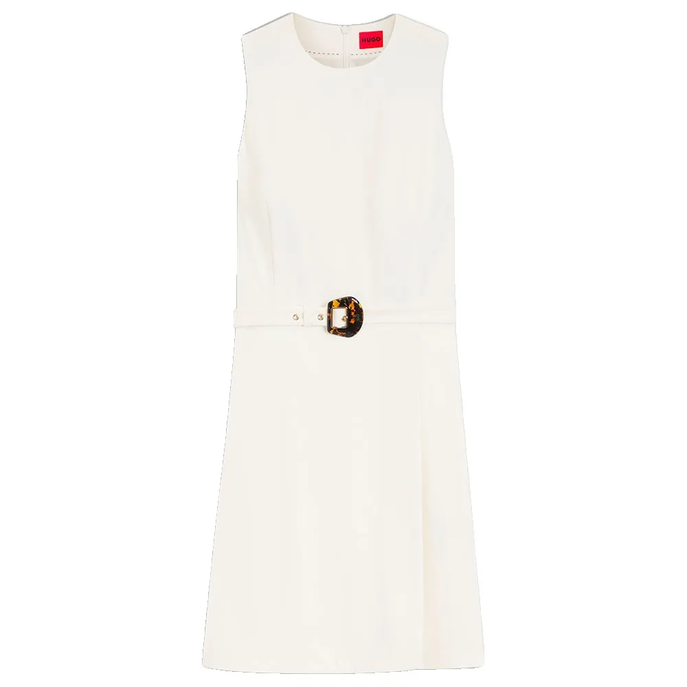 Короткое платье без рукавов HUGO Kidenna 10248776, белый
Короткое платье без рукавов HUGO Kidenna 10248776, белый