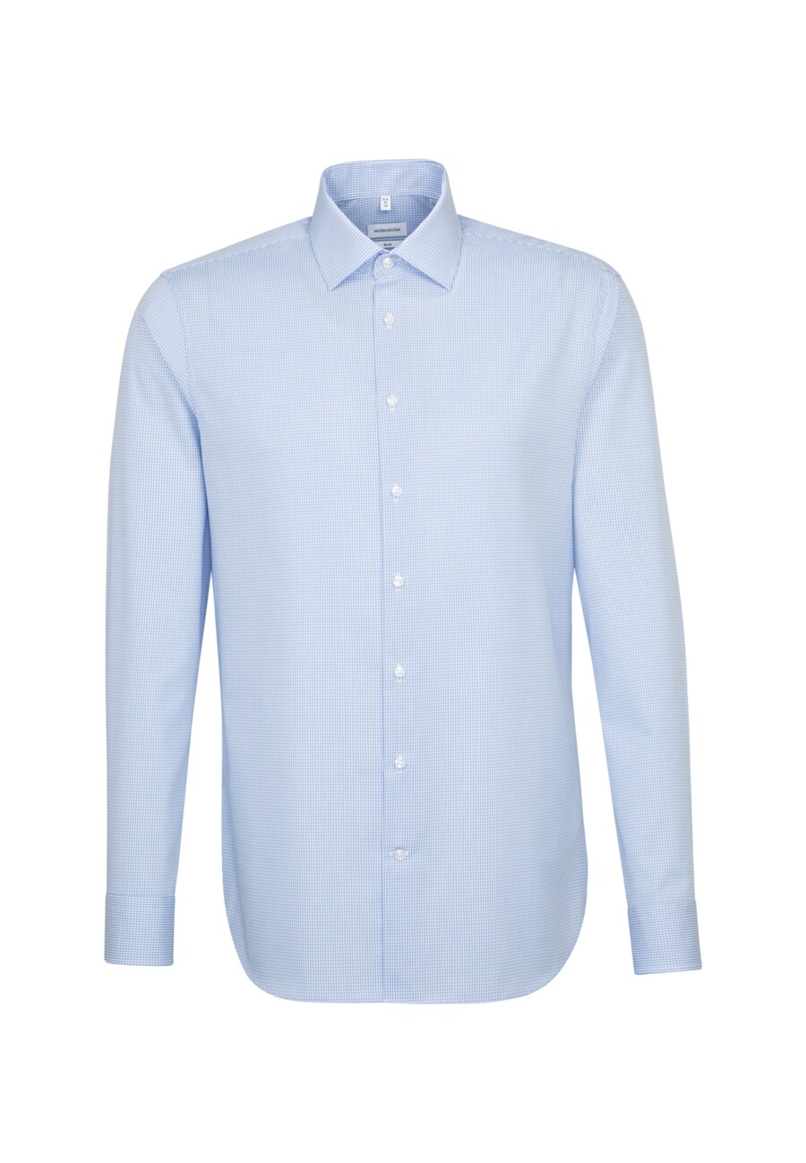 Приталенная рубашка на пуговицах SEIDENSTICKER, светло-синий
Приталенная рубашка на пуговицах SEIDENSTICKER, светло-синий