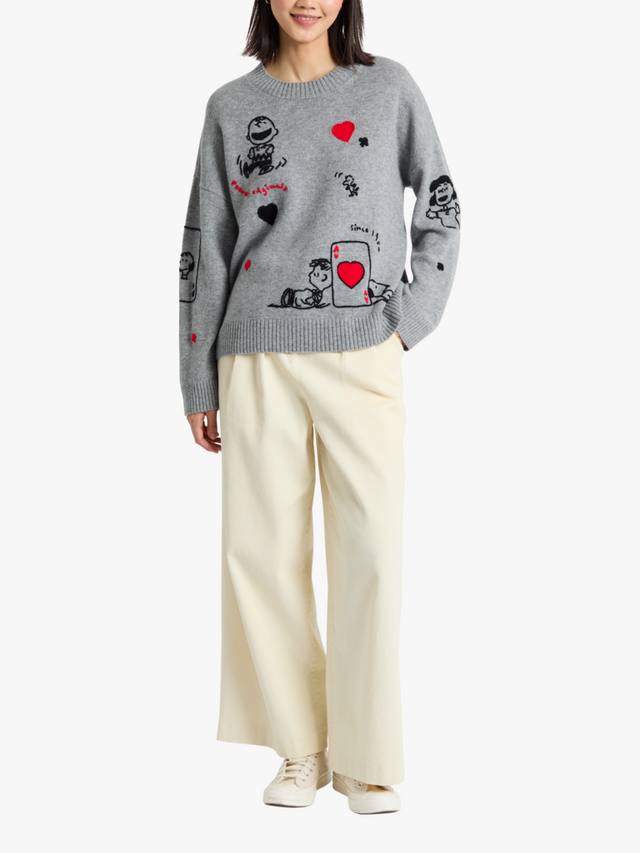 Свитер Wool Rich в стиле Чарли Брауна для покерной ночи Chinti & Parker, Grey Marl
Свитер Wool Rich в стиле Чарли Брауна для покерной ночи Chinti & Parker, Grey Marl