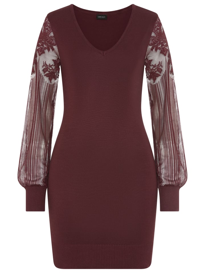 Laura Scott Вязаное платье красновато-коричневого цвета
Laura Scott Вязаное платье красновато-коричневого цвета