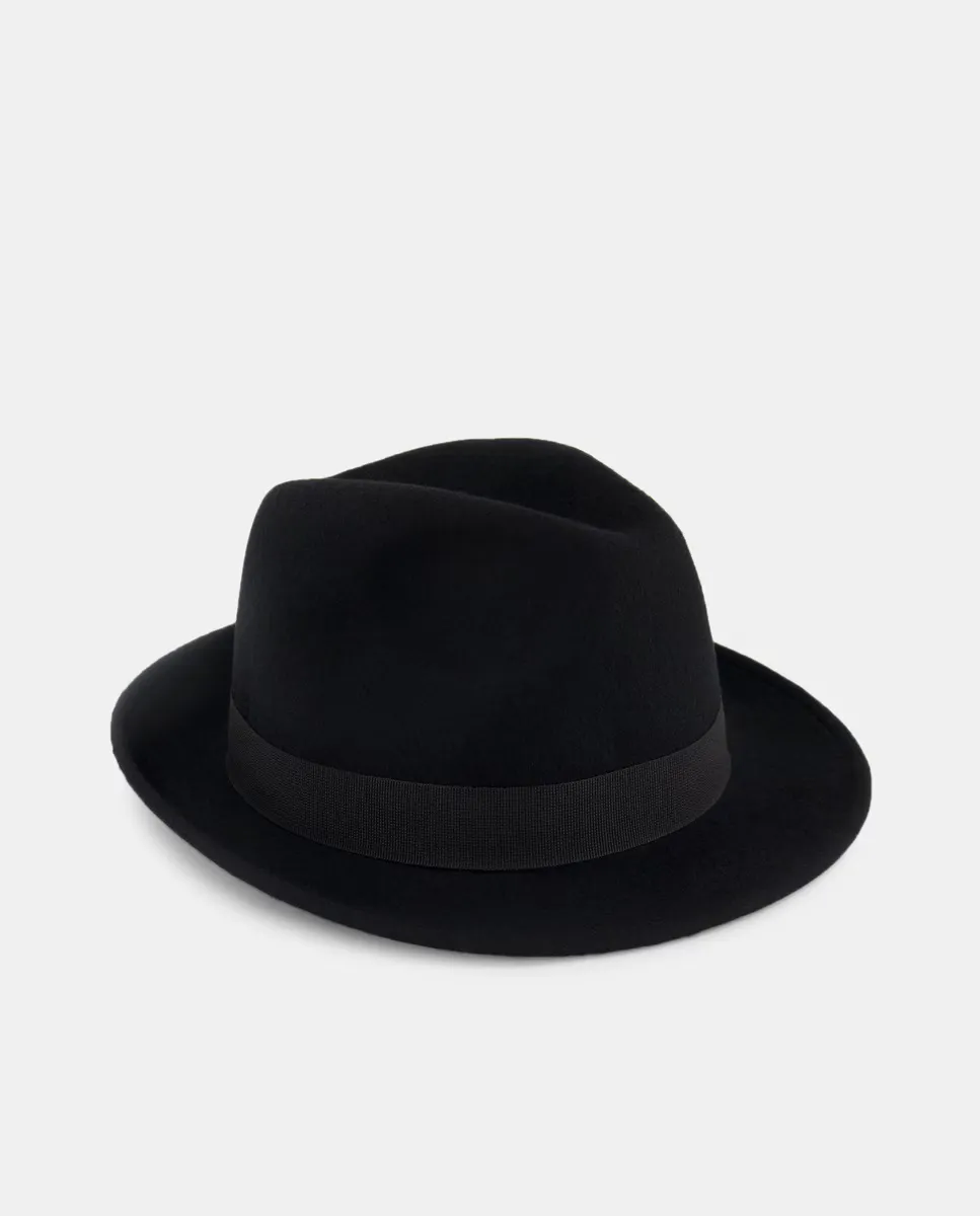 Мужская шляпа с узкими полями Emidio Tucci, черный
Мужская шляпа с узкими полями Emidio Tucci, черный