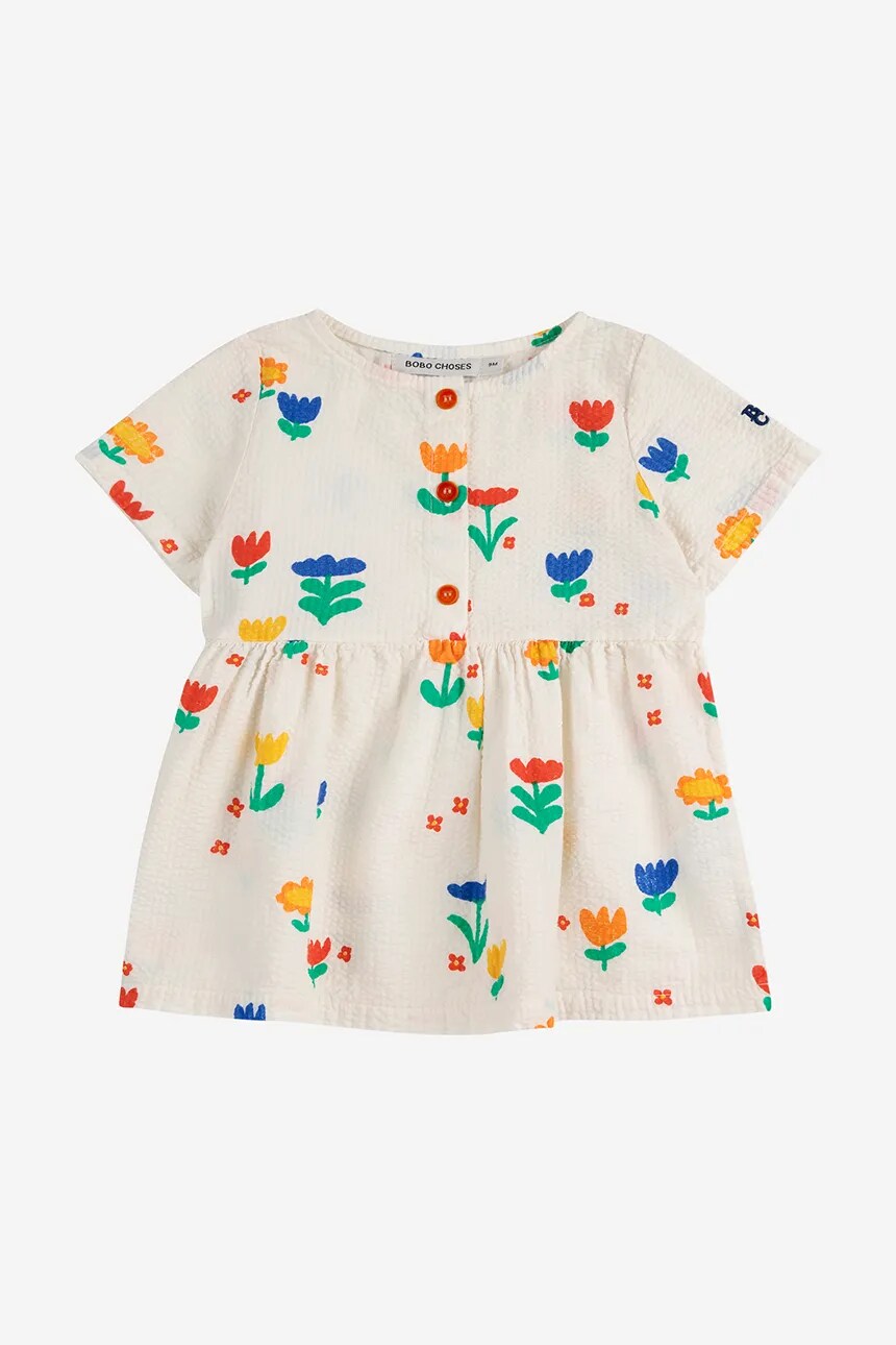 Детское хлопковое платье для вечеринки в саду Bobo Choses, белый
Детское хлопковое платье для вечеринки в саду Bobo Choses, белый