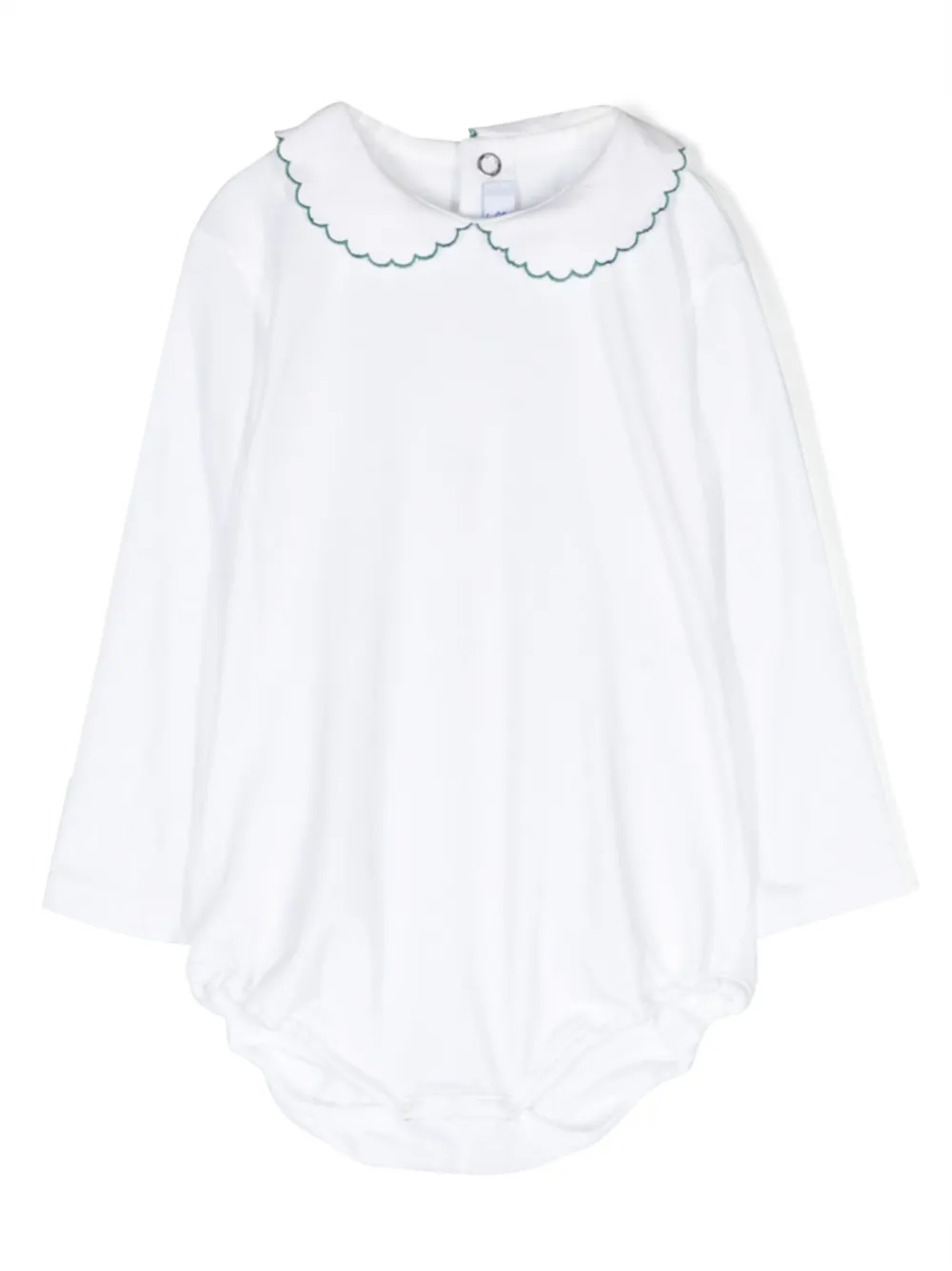 Боди с длинными рукавами и фестонами Siola, белый
Боди с длинными рукавами и фестонами Siola, белый