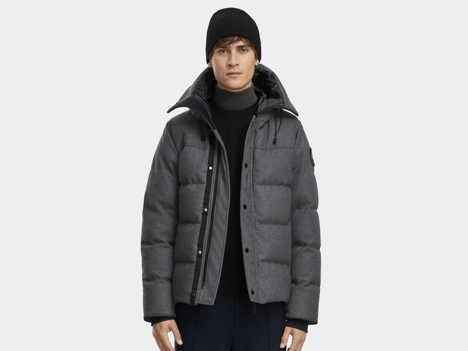 Парка Canada Goose MacMillan Wool, Slate Grey Melange
Парка Canada Goose MacMillan Wool, Slate Grey Melange