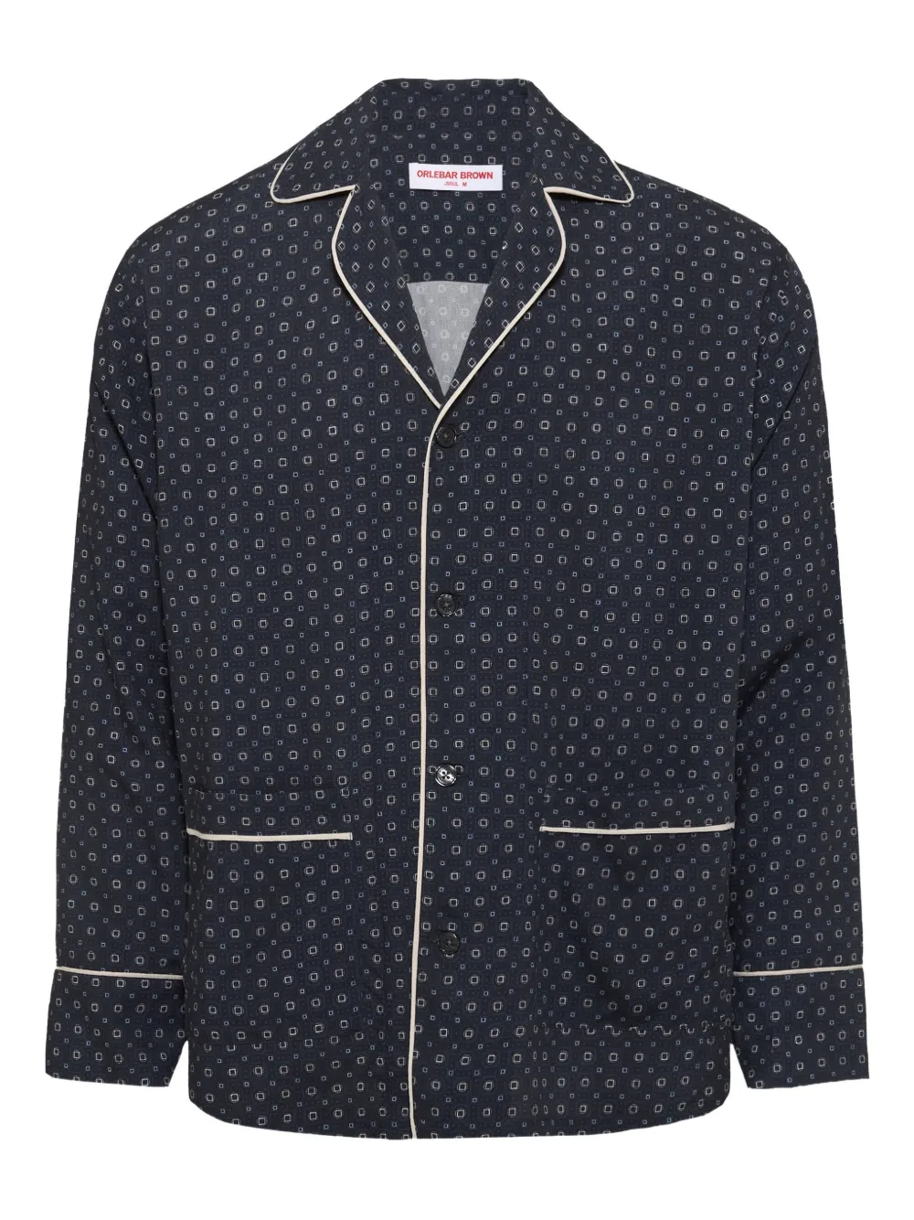 Принтованная рубашка-овершерт Murray Orlebar Brown, синий
Принтованная рубашка-овершерт Murray Orlebar Brown, синий